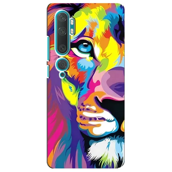 Чохол з принтом «Яскравий Лев» для Xiaomi Mi Note 10 Чохол з принтом «Яскравий Лев» для Xiaomi Mi Note 10
