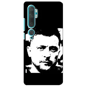 Чохол для Xiaomi Mi Note 10 (AlphaPrint - с принтом Зеленського) (Зеленский АРТ)