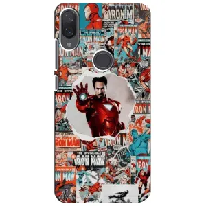 Чехлы с героями Марвел Xiaomi Mi Play (VPrint) (Айронмен)