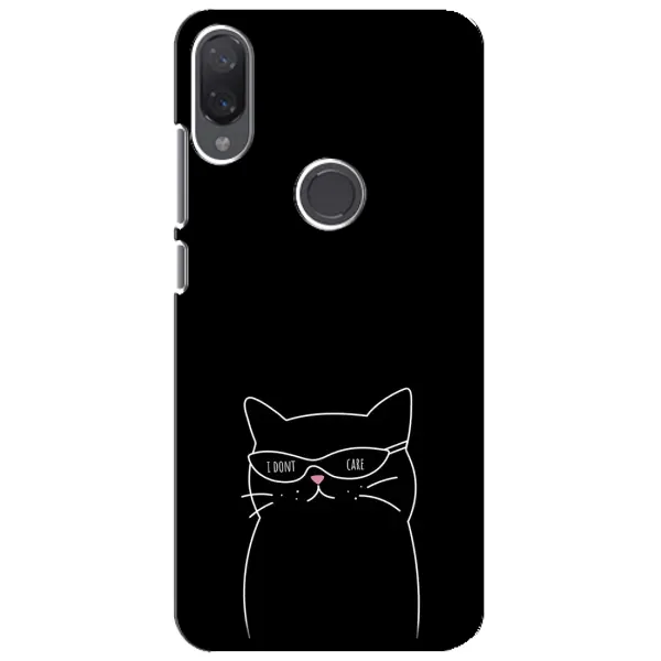 Чехол с принтом «Равнодушный кот» для Xiaomi Mi Play