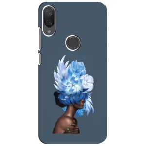 Чехлы (ART) Цветы на Xiaomi Mi Play (VPrint) (Квіти на голові)