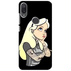 Чохол з друком для Xiaomi Mi Play - (Мода) (AlphaPrint) (Дівчина в тату)