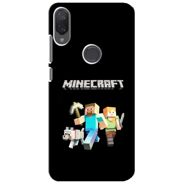 Чехол с принтом «герои Minecraft» для Xiaomi Mi Play
