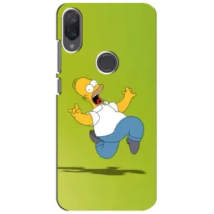 Чехол с Симпсонами для Xiaomi Mi Play (VPrint) (Гомер Симпсон)