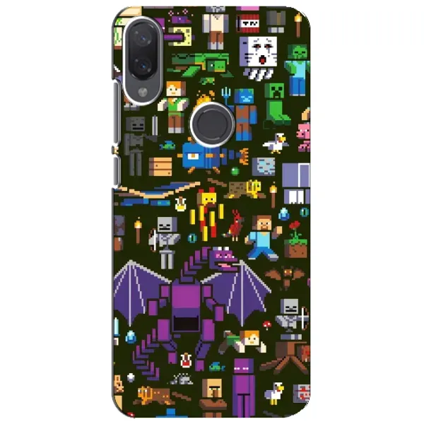 Чехол с принтом «Коллаж Майнкрафт» для Xiaomi Mi Play
