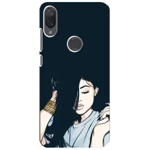 Чохол з друком для Xiaomi Mi Play - (Мода) (AlphaPrint) (Гарна дівчина)