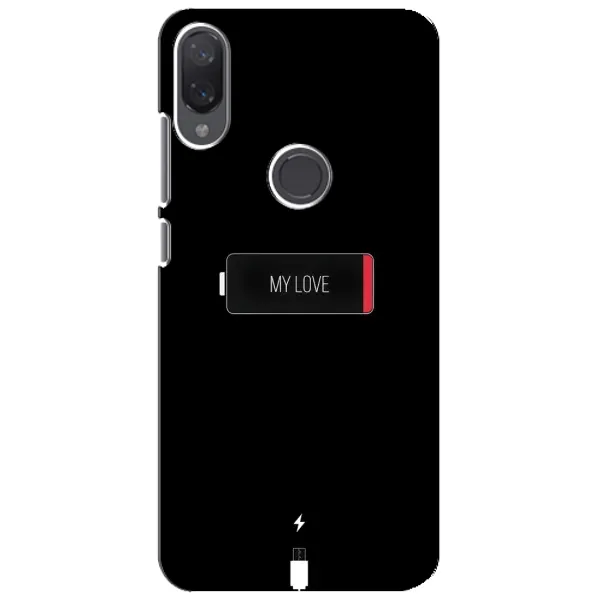 Чохол з принтом «Love battery» для Xiaomi Mi Play