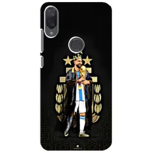 Чехлы для Xiaomi Mi Play (Leo чемпион) (AlphaPrint) (Месси Король)