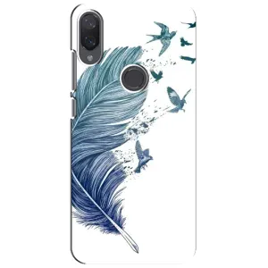 Чохол з картинкою (Стильні) Xiaomi Mi Play - Сяомі Мі Плей - (AlphaPrint) (Перо)