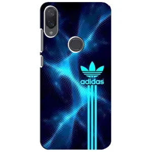 Чохли Адидас для Xiaomi Mi Play (AlphaPrint) (Синій Адідас)