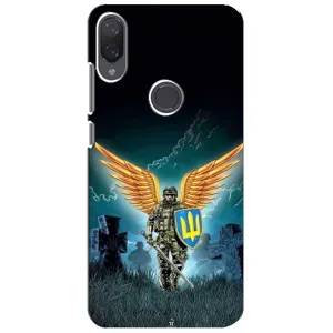 Чехлы с картинкой ЗСУ для Xiaomi Mi Play (AlphaPrint) (Солдат ЗСУ)