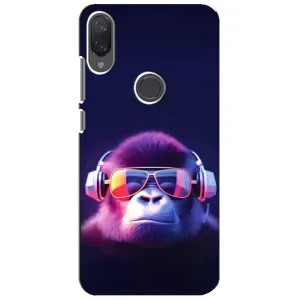 Чохол з Мавпами Xiaomi Mi Play - (AlphaPrint) (Стильна мавпа)