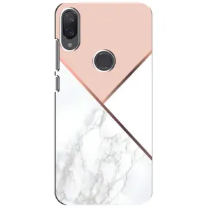 Мраморный чехол на Xiaomi Mi Play (VPrint) (Тройной мрамор)