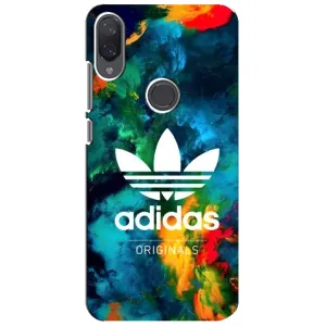 Чохли Адидас для Xiaomi Mi Play (AlphaPrint) (Яскравий Адідас)