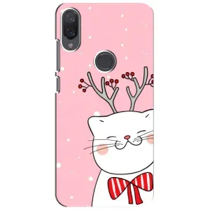 Новогодние Чехлы для Ксяоми Ми Плей (VPrint) (Зимний кот)