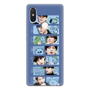Чохли BTS для Xiaomi Mi8 Special Edition (AlphaPrint) (Bangtan)