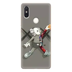 Чохли для Xiaomi Mi8 Special Edition - Bearbrick Louis Vuitton (PREMIUMPrint) (Беарбрік Джордан)