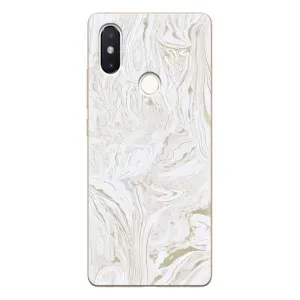 Мраморний чехол на Xiaomi Mi8 Special Edition (VPrint) (Білий мрамор)