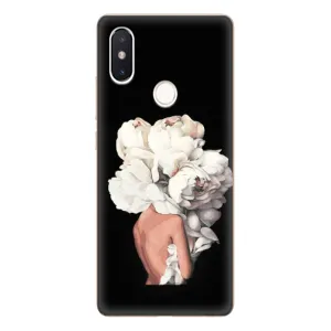 Чехлы (ART) Цветы на Xiaomi Mi8 Special Edition (VPrint) (Білі квіти)