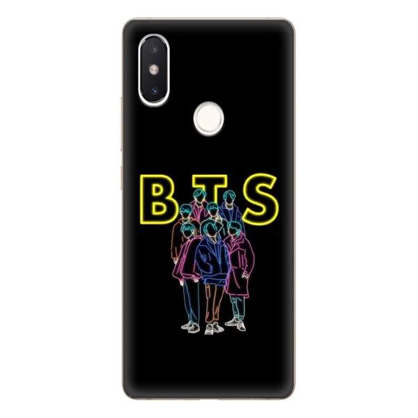 Чохол з принтом «BTS стайл» для Xiaomi Mi 8 SE