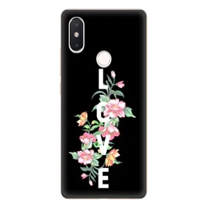Чехлы для любимой на Сяомі Мі8 СЕ (VPrint) (Квіти LOVE)