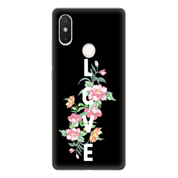 Чохол з принтом «Квіти LOVE» для Xiaomi Mi 8 SE Чохол з принтом «Квіти LOVE» для Xiaomi Mi 8 SE