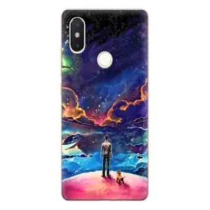 Космічні Чохли для Сяомі Мі8 СЕ (VPrint) (Вид Галактики)