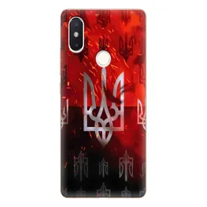 Украинские Чехлы для Xiaomi Mi8 Special Edition с картинкой УПА (AlphaPrint) (ГЕРБ УПА)