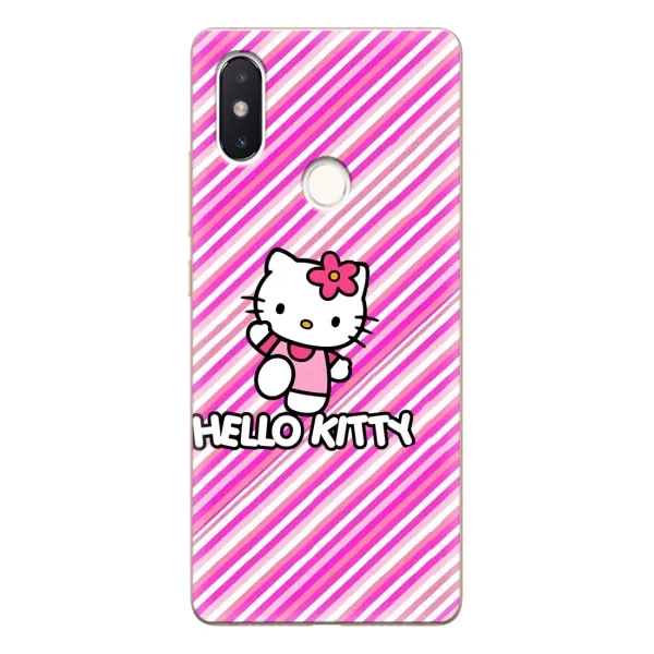 Чохол з принтом «Hello Kytty» для Xiaomi Mi 8 SE