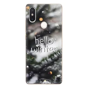Новорічні, Святкові Чохли для Xiaomi Mi8 Special Edition - 2024 год (Hello winter)