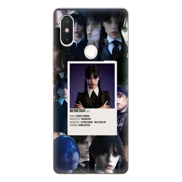 Чохол з принтом «колаж Венздей» для Xiaomi Mi 8 SE
