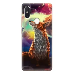 Чохли з картинкою Лисичка для Xiaomi Mi8 Special Edition (VPrint) (Лисичка в космосі)