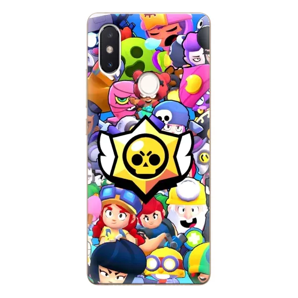 Чохол з принтом «Лого Brawl Stars» для Xiaomi Mi 8 SE Чохол з принтом «Лого Brawl Stars» для Xiaomi Mi 8 SE