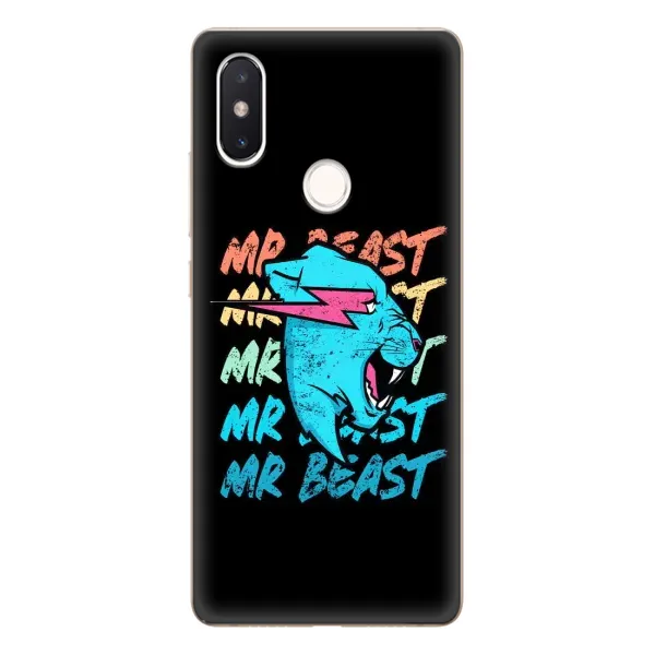 Чохол з принтом «logo Mr beast» для Xiaomi Mi 8 SE