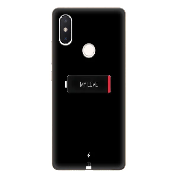 Чохол з принтом «Love battery» для Xiaomi Mi 8 SE Чохол з принтом «Love battery» для Xiaomi Mi 8 SE