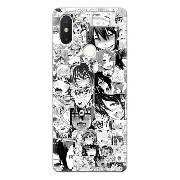Чехол с принтом «Ahegao manga» для Xiaomi Mi 8 SE