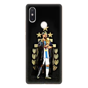 Чохли для Xiaomi Mi8 Special Edition (Leo чемпіон) (AlphaPrint) (Мессі Король)