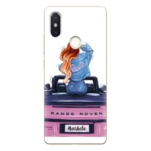 Чохол з друком для Xiaomi Mi8 Special Edition - (Мода) (AlphaPrint) (На машині)