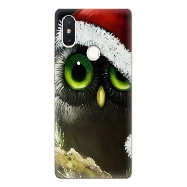 Чехол с принтом «Новогодняя Сова» для Xiaomi Mi 8 SE