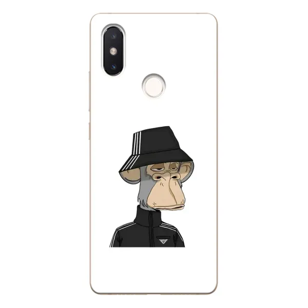 Чохол з принтом «мавпа NFT Adidas» для Xiaomi Mi 8 SE