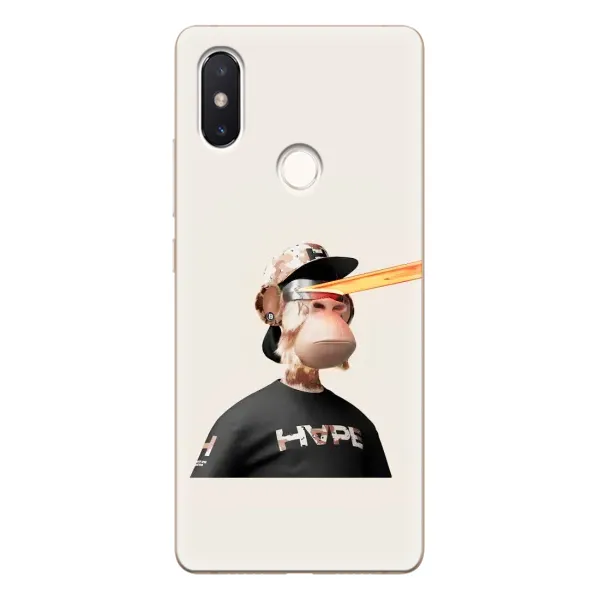 Чохол з принтом «мавпа NFT в окулярах» для Xiaomi Mi 8 SE