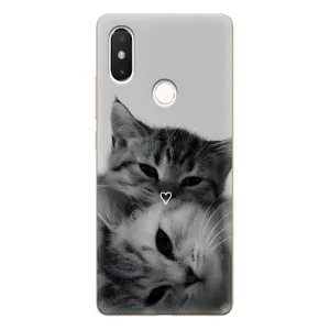 Чохол з принтом «Пара котів» для Xiaomi Mi 8 SE