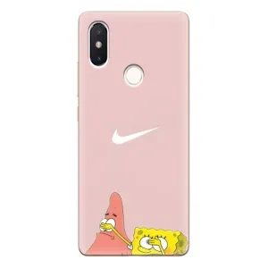 Чохол з принтом «Патрік і Губка» для Xiaomi Mi 8 SE