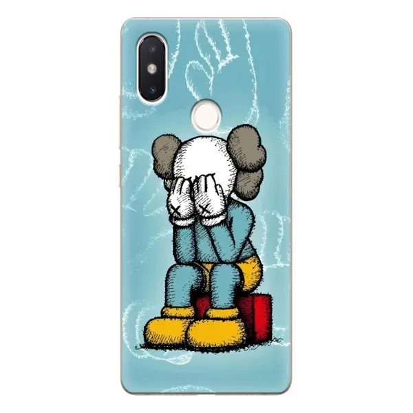 Чохол з принтом «Плач Bearbrick» для Xiaomi Mi 8 SE