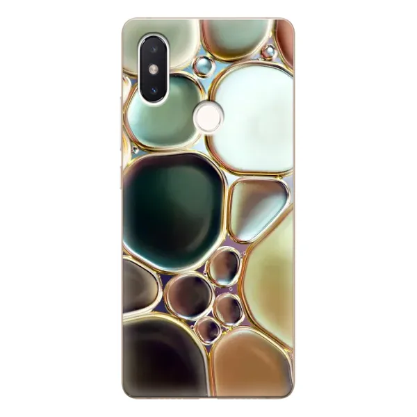 Чохол з принтом «Радужний Мрамор» для Xiaomi Mi 8 SE