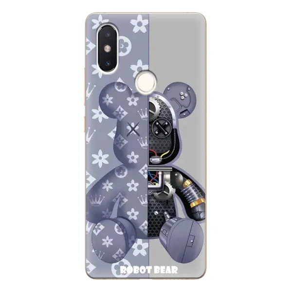 Чохол з принтом «Робот Медведик» для Xiaomi Mi 8 SE Чохол з принтом «Робот Медведик» для Xiaomi Mi 8 SE