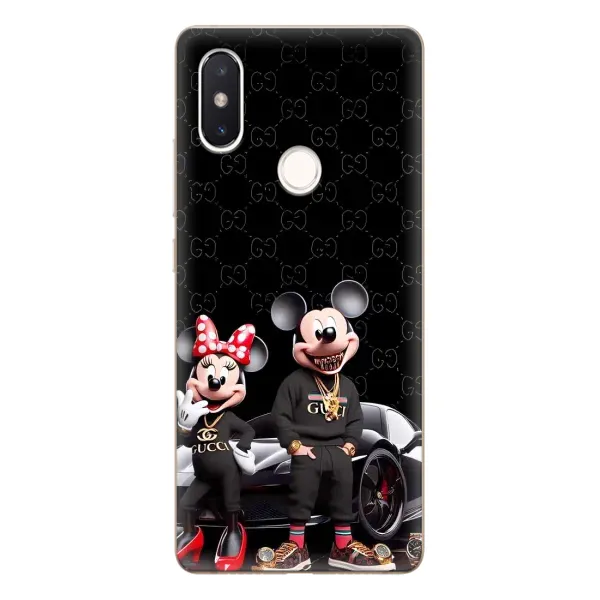 Чохол з принтом «Родина Маусів» для Xiaomi Mi 8 SE