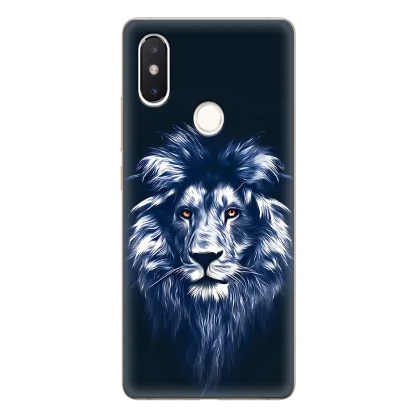 Чохол з принтом «Синій Лев» для Xiaomi Mi 8 SE