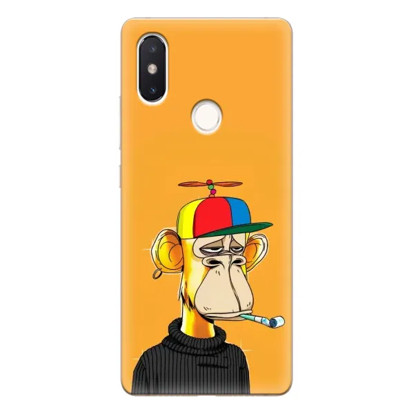 Чохол з принтом «Нудна мавпа NFT» для Xiaomi Mi 8 SE