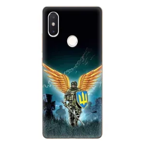 Чехлы с картинкой ЗСУ для Xiaomi Mi8 Special Edition (AlphaPrint) (Солдат ЗСУ)
